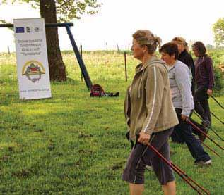 Nordic walking w Pomezanii wzrost aktywności mieszkańców poprzez odpowiednie oznaczenie i