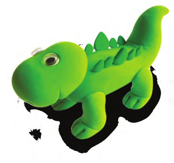 Masy piankowe Air dry clay Masy piankowe Cricco doskonale rozwijają zdolności manualne dzieci.