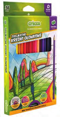 TEMPERÓWKA W ZESTAWIE 12 kolorów 12 colours CR322K12 24 kolory 24 colours CR322K24 36 kolorów 36 colours