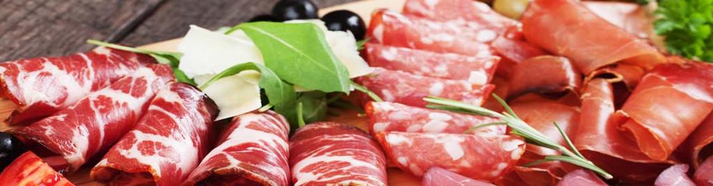 ANTIPASTI DI TERRA PRZYSTAWKI TAGLIERE DI SALUMI Deska wędlin Cztery rodzaje włoskich wędlin 52,00zł TAGLIERE DI SALUMI E FORMAGGI Deska wędlin i serów 52,00ZŁ MOZZARELLA DI