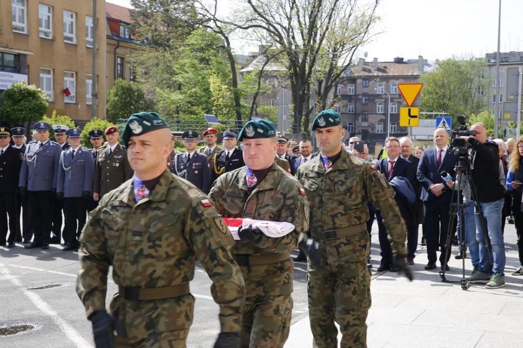 Na uroczystościach Lubelską