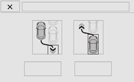 Jazda Przy parkowaniu równoległym układ ten nie wykrywa miejsc, których wielkość jest znacznie mniejsza lub większa od wymiarów samochodu.
