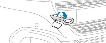 Użycie lin i pasów jest zabronione. Pojazd holujący powinien ruszać powoli. W holowanym pojeździe z wyłączonym silnikiem nie działa wspomaganie hamowania ani układu kierowniczego.