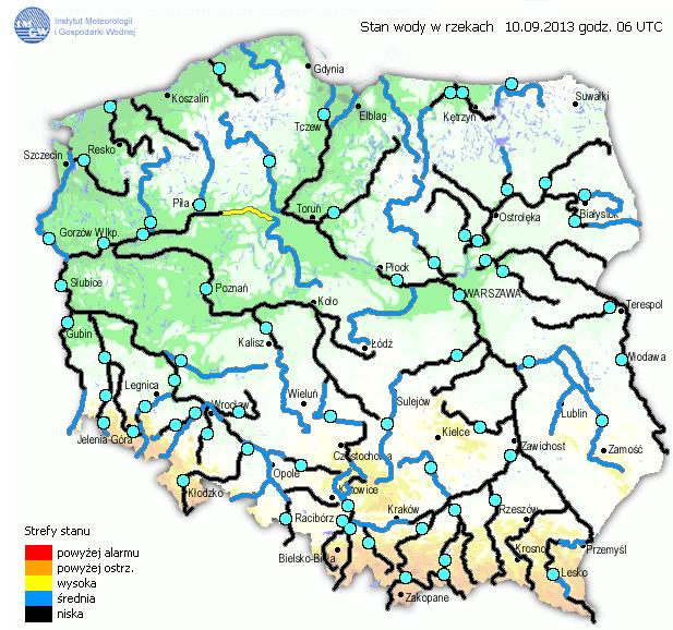 INFORMACJE HYDROLOGICZNO -