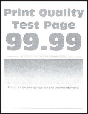 Rozwiązywanie problemów 98 Jasny wydruk Uwaga: Przed rozwiązaniem tego problemu wydrukuj strony testu jakości wydruku.