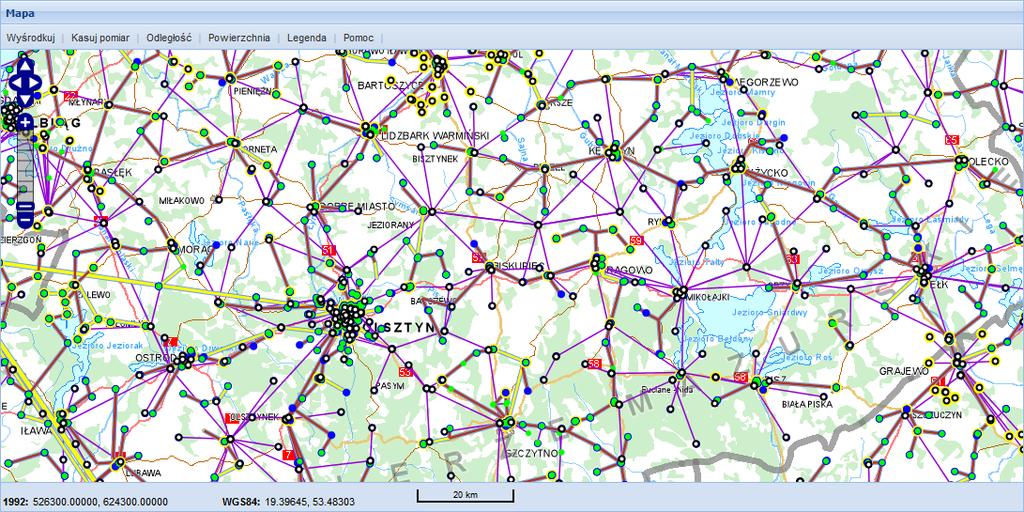 Geoportal SIIS Połączenia