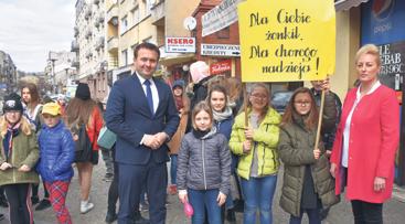 Prezes organizacji dr Andrzej Jankowski podziękował uczestnikom kwesty za włączenie się w akcję i już teraz zaprosił na jesienny charytatywny koncert.