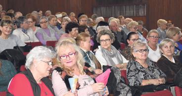 Wśród publiczności obecna była także reprezentująca powiatowe władze Halina Mentel -