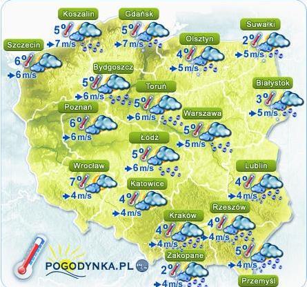 INFORMACJE HYDROLOGICZNO - METEOROLOGICZNE