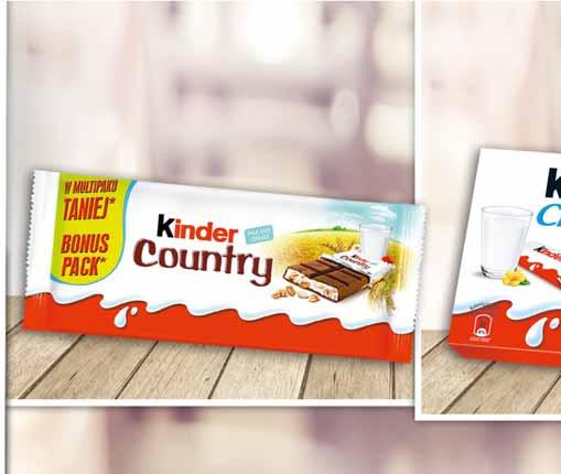 KINDER COUNTRY 23,5 G pakowane po 4