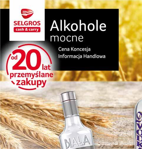 WÓDKA BIAŁA DAMA 40% 500 ML 700 ml w cenie: 23.