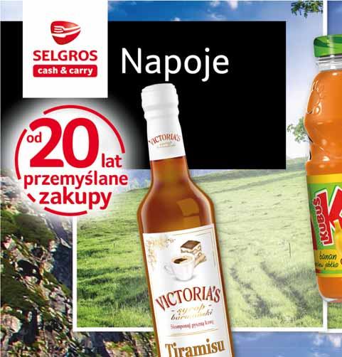 SYROPY BARMAŃSKIE 490 ML po 78254166 9 49 z VAT 10.