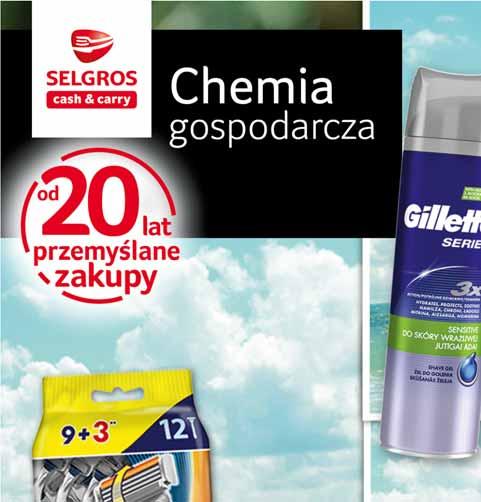 GILLETTE MASZYNKI 9 SZT. + 3 SZT.