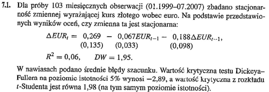 Testy pierwiastka jednostkowego