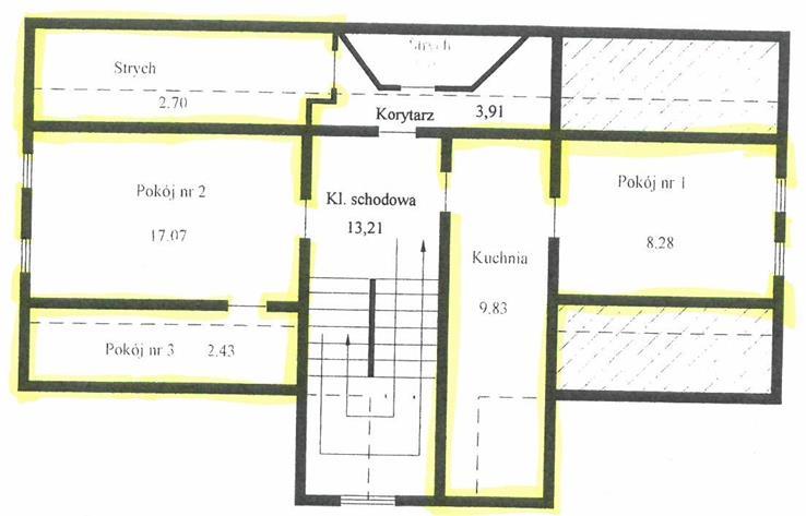 Rzut przedmiotowego lokalu 1. 1. Uczestnikiem przetargu może być osoba fizyczna, osoba prawna, organizacja społeczna i jednostka organizacyjna nieposiadająca osobowości prawnej. 2.
