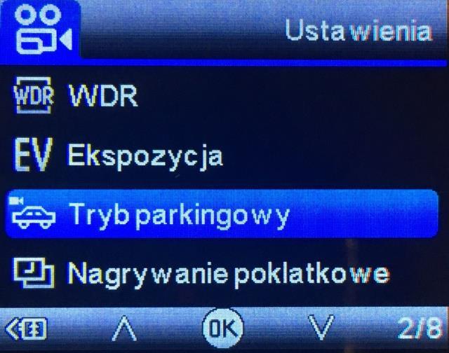 26 Tryb parkingowy viofo.