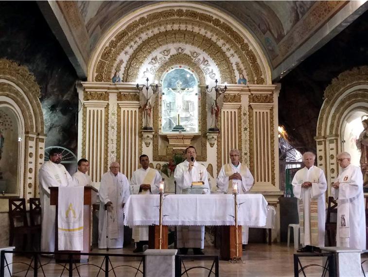 zaproszone na Jubileuszowe Zebranie, Świeckie Misjonarki Najświętszego Odkupiciela. Po tym oficjalnym wstępie o.