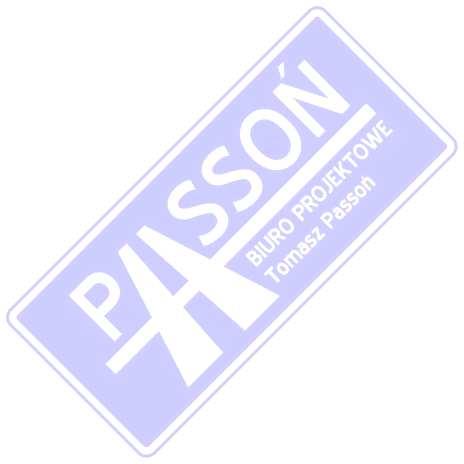 Biuro Projektowe PASSOŃ Tomasz Passoń Łosie 171, 38-312 Ropa NIP: 738-194-80-52, tel.