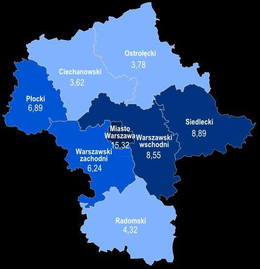 Spory (46%) odsetek sezonowej bazy