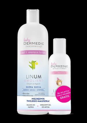 Równolegle 4 pojedyncze produkty z serii Baby LINUM