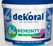 biała, 0 l (8, zł/l) farba do dekoracyjnego