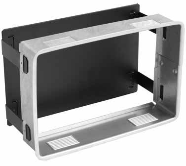 Maskownica MKKRV Wymiar zewnętrzny czoła kratki A Waga 200x145 180 120 0.16 190x170 170 145 0.18 240x170 220 145 0.21 A 78 325x195 305 170 0.31 220x220 200 195 0.25 450x220 430 195 0.