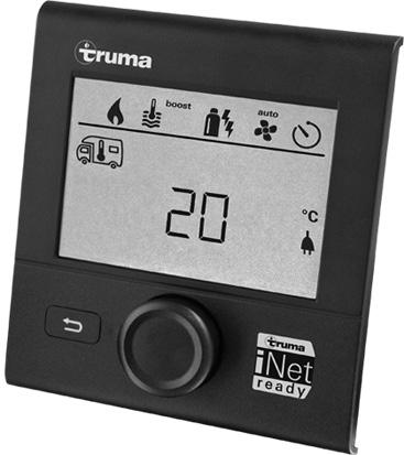 Akcesoria Truma CP plus Cyfrowy panel obsługi Truma CP plus z automatyczną klimatyzacją do układów ogrzewania Truma Combi i systemów klimatyzacji Truma Aventa eco, Aventa comfort (od numeru seryjnego