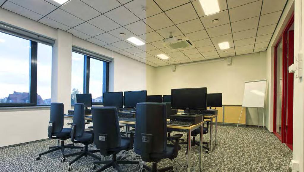 LOW UGR TUNABLE WHITE EN PL DE Lighting fittings manufactured by LUG Light Factory and intended for offices satisfy standards and criteria arising from the rules of law related to permissible level