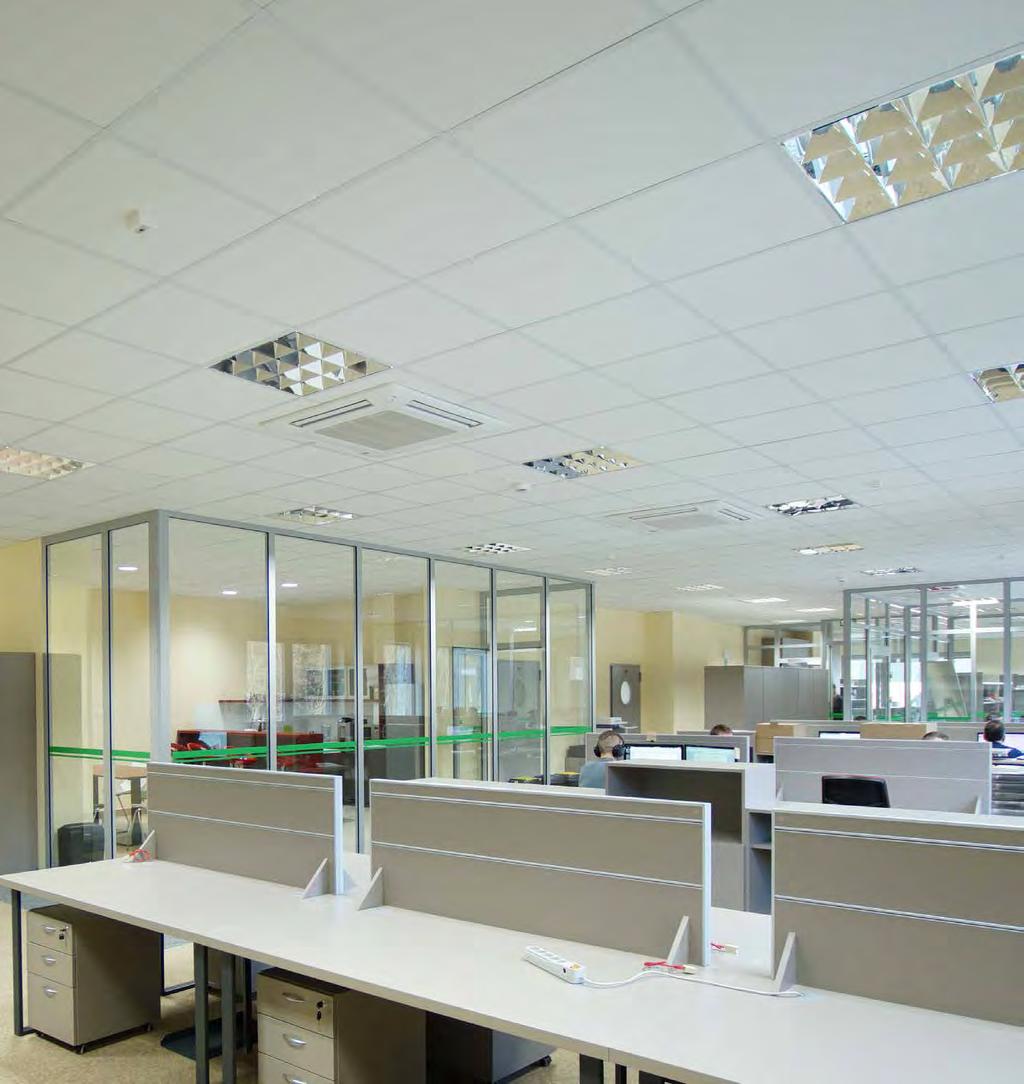 Available versions: - 600x600 recessed - surface mounted Dostępne wersje: - 600x600