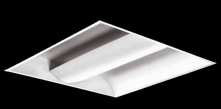 SOFT BASIC LED modern direct-indirect light recessed luminaire for modular suspended ceilings featuring LED light sources Oprawy światła pośredniego w technologii LED moderne Leuchte zum Einbau in