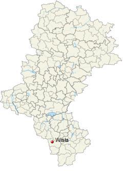 1.2. Lokalizacja projektu Projekt dotyczy Parku im. Kopczyńskiego w Wiśle w powiecie cieszyńskim, w województwie śląskim.