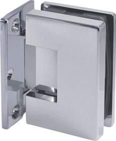 VENEZIA TGAH801OS Zawias regulowany z mocowaniem bocznym (szkło ściana) Adjustable hinge, offset fixing plate (glass to wall) 32 9 16 5 39.