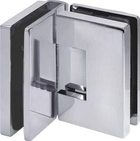 VENEZIA TGAH802 5 Zawias regulowany 180 (szkło szkło) Adjustable hinge 180 (glass to glass) 5 TGAH804 50 90 Zawias regulowany 90 (szkło szkło) Adjustable hinge 90 (glass to glass) 80 8 105 80 50 50