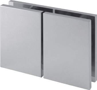 VENEZIA TGSC502 Klamra standardowa 180 (szkło szkło), H=72 mm Standard clamp 180 (glass to glass), H=72 mm 45 45 5 5 72 43 56 92 15 15 43 15 15 43 27 27 2 TGSC502 SC TGSC502 PC materiał: