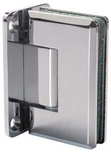 BOLOGNA GX990.1 Zawias (szkło - ściana 90 ) Hinge (glass to wall 90 ) GX990.1PC GX990.1SC materiał: mosiądz grubość szkła (mm): 8; 10 max. waga drzwi na parę (kg): 60 max.