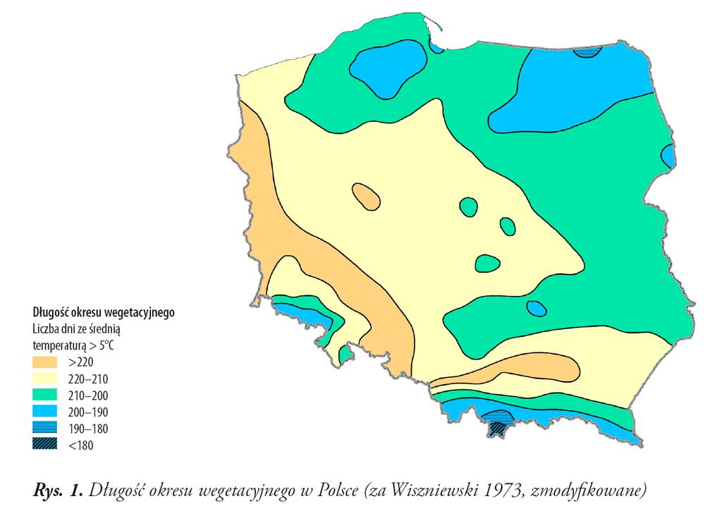 Regionalizacja przyrodniczo-leśna na tle innych podziałów Zróżnicowanie środowiska