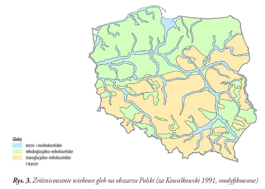 Regionalizacja przyrodniczo-leśna na tle innych podziałów Zróżnicowanie środowiska