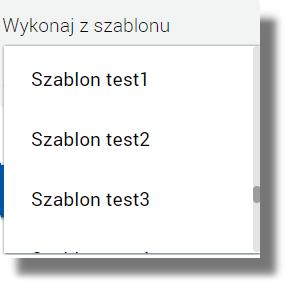 Rozdział 4. Widżet Doładowania dostępnej listy szablonów (za pomocą przycisku szablonach doładowań. Rekord opisujący szablon składa się z nazwy szablonu.