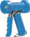 KO 24 43 00 600 061 51,25 TE45 Pistolet do wody Multi Plus 2691 z 8 rodzajai natrysku: wiązka, struień wachlarzowy, prysznicowy, kątowy, płaski, drobny, dyszowy i średni z odlewaną natryskowo etalową