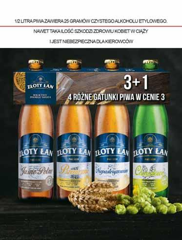 l, butelka zwrotna Piwo OBOLON 0,5 l butelka bezzwrotna 7,98/l 3 99 Piwo HOEGAARDEN, FRANZISKANER