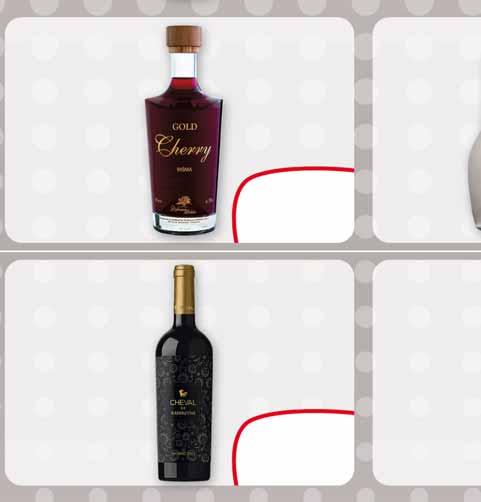 19 LIKIER AMARULA 17% 700 ML 56776347 LIKIER GOLD CHERRY 30% 700 ML 21458369 36 z