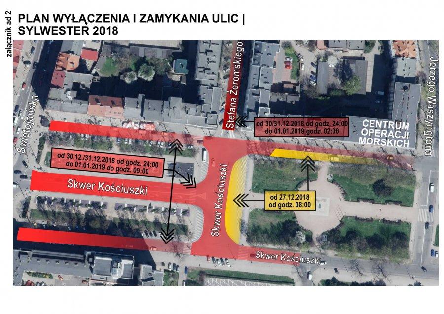 Uwaga kierowco W związku z imprezą w okolicach skweru Kościuszki obowiązywać będzie zmieniona organizacja ruchu. Od godz. 8.