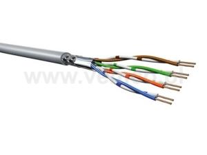 LEONI Kerpen Kabel kategorii 5E klasy ISO-D SF/UTP 200 MHz LSFROH firmy LEONI Kerpen Zgodny z normami EN 50288, IEC 61156, ISO/IEC 11801, EN 50173 (2. edycja), IEC 60332-1-2, IEC 60754-2, IEC 61034.