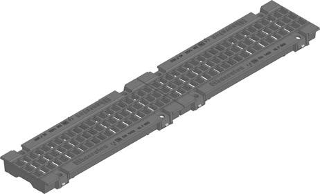 TIEFBAU GALABAU AQUABAU SPORTBAU FASERFIX BIG BL 100 FASERFIX BIG BL 100, korytka do klasy F 900 typ 00, 4 m Pow. przekroju poprzecz.