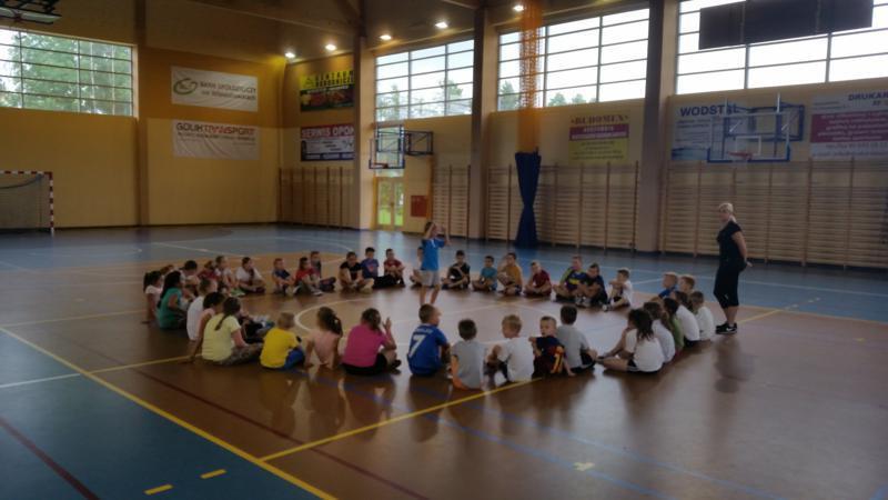 Zajęcia sportowo - edukacyjne letnie Edukacja ekologiczna i inne formy edukacji pozaszkolnej w 2016 roku: 1. Spotkania z animatorami środowiska - 2 spotkania. 2. Współorganizacja konkursu Przygoda w lesie.