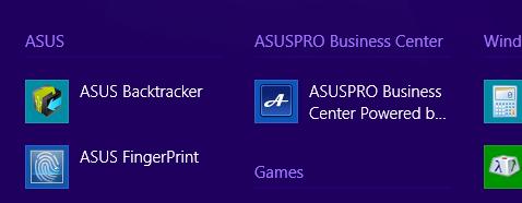 ASUSPRO Business Center ASUSPRO Business Center to pakiet aplikacji zawierający kilka wyłącznych aplikacji firmy ASUS i platformy Intel Small Business Advantage (SBA), które ułatwią zarządzanie