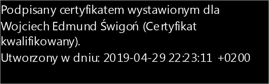 Wybór firmy audytorskiej Zostaliśmy wybrani do badania skonsolidowanego sprawozdania finansowego Grupy po raz pierwszy uchwałą Rady Nadzorczej Jednostki dominującej z dnia 1 lipca 2015 roku oraz