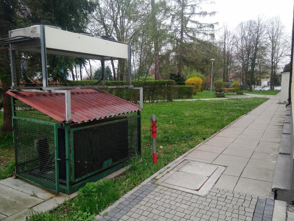 Istniejąca jednostka zewnętrzna układu chłodzenia