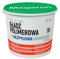 Gładź gipsowa  zużycie: 1 kg/m 2 /mm kod: 45555566, cena za 1 kg: