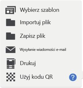 2. Używanie tablicy interaktywnej 2. Dotknij [Wybierz szablon]. PL DTW452 3.